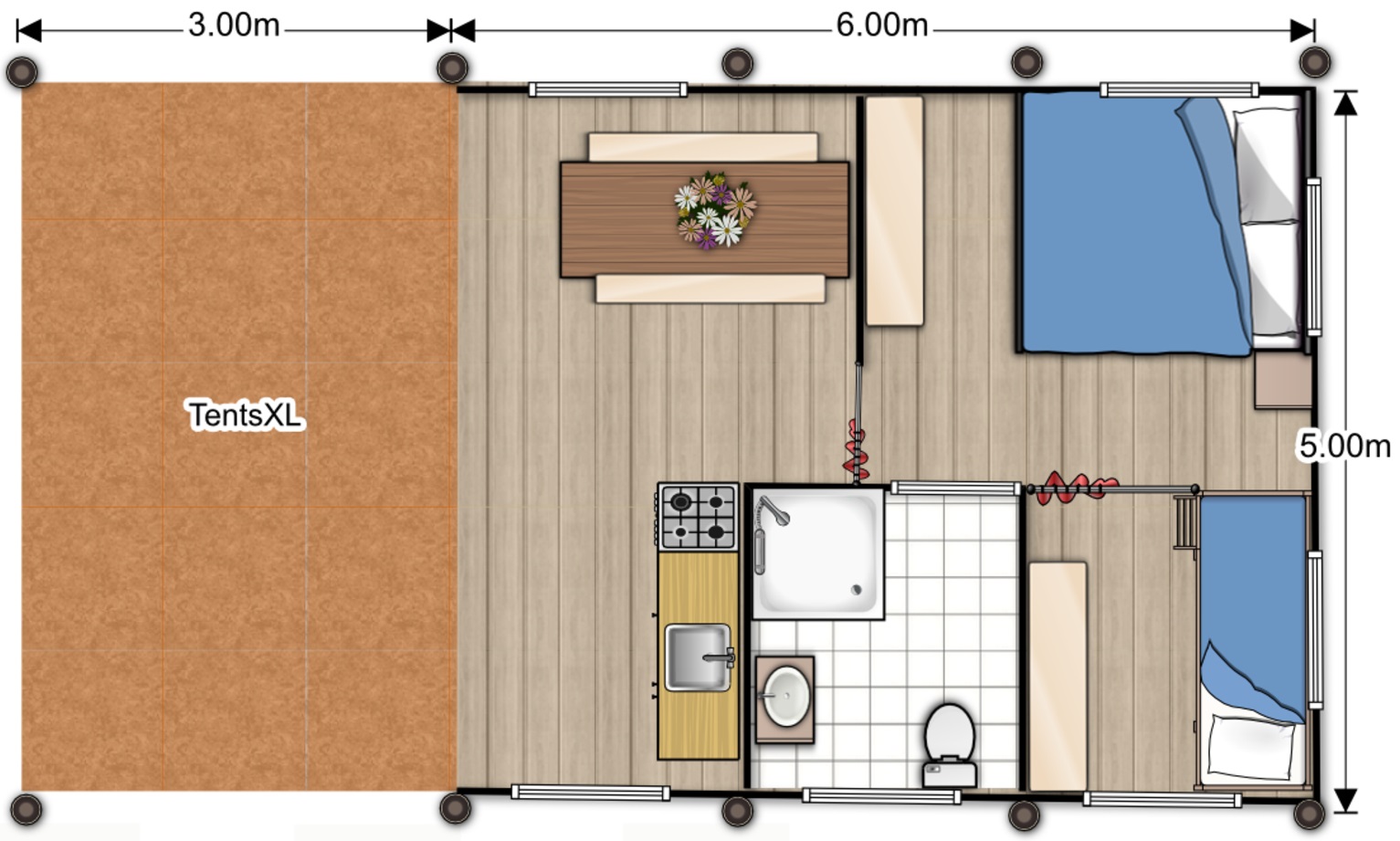 Safaritent-M-6-Pers.-Badkamer